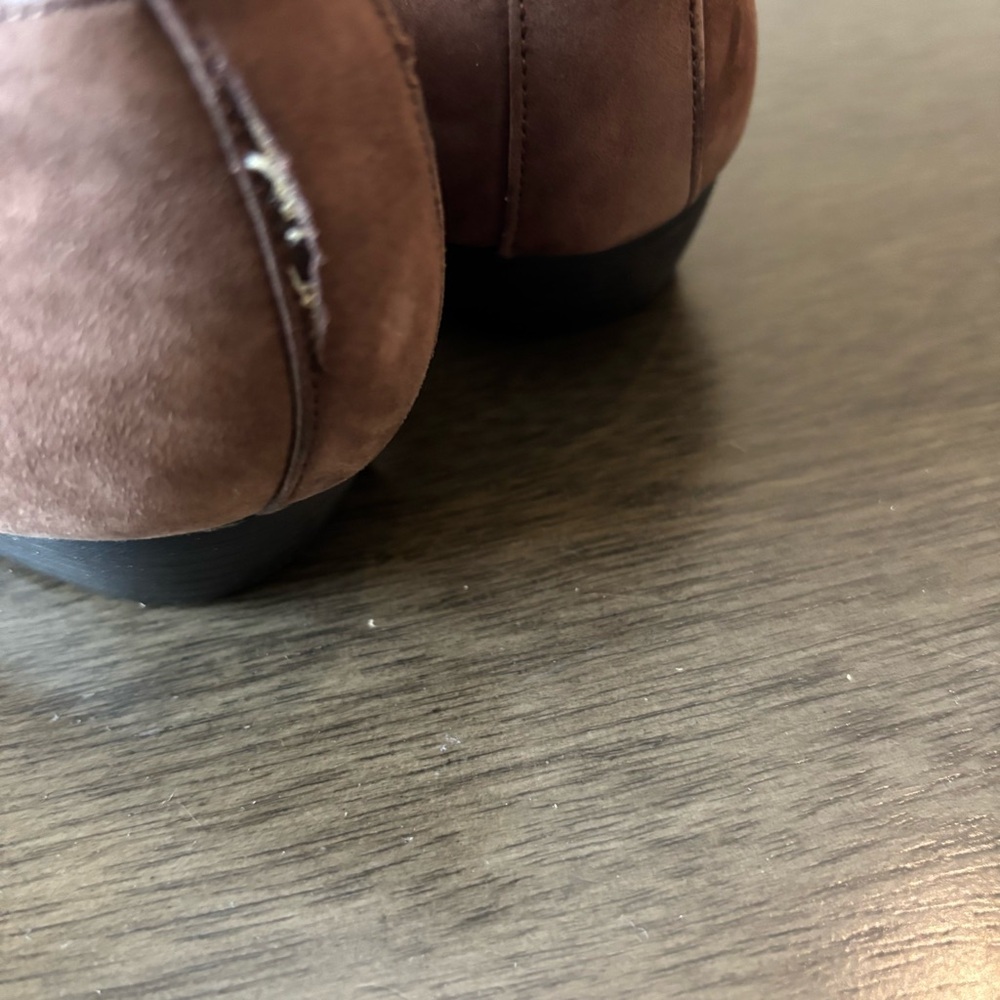 Vintage BP women  Dark Brown Suede Boots - Picture 8 of 9